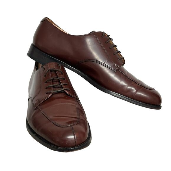 Cole Haan Mens Calhoun Dress Oxford Split Brown Leather Shoes, Size 11.5 D - Picture 2 of 10